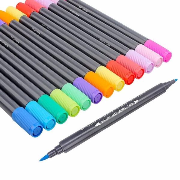 premium graphic drawing manga water based ink twin tip dual nip brush sketch marker pen, set of 12/24/36/48/8 jllfjw
premium graphic drawing manga water based ink twin tip dual nip brush sketch marker pen, set of 12/24/36/48/8 jllfjw