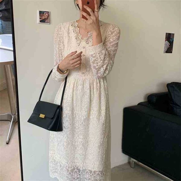 gentle retro lace chic slim v-neck elegance female women streetwear basic dresses vestidos 210525, Black;gray
gentle retro lace chic slim v-neck elegance female women streetwear basic dresses vestidos 210525, Black;gray