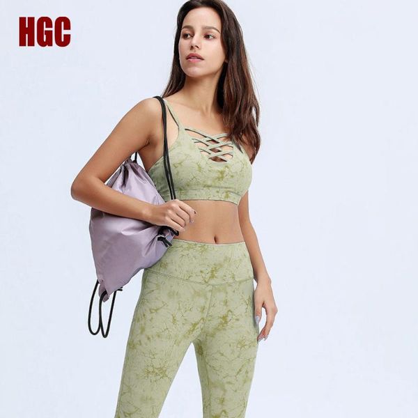 yoga outfit hgc women sportwear printing tie-dyed 2 piece set bra push-up pants squat proof sports suit fitness gym workout wholesale
yoga outfit hgc women sportwear printing tie-dyed 2 piece set bra push-up pants squat proof sports suit fitness gym workout wholesale