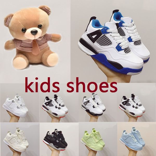 children 2021 new shoes kids running shoes basketball 4 4s shoe boy& girl toddler youth trainer cushion surface breathable sports sneakers
children 2021 new shoes kids running shoes basketball 4 4s shoe boy& girl toddler youth trainer cushion surface breathable sports sneakers