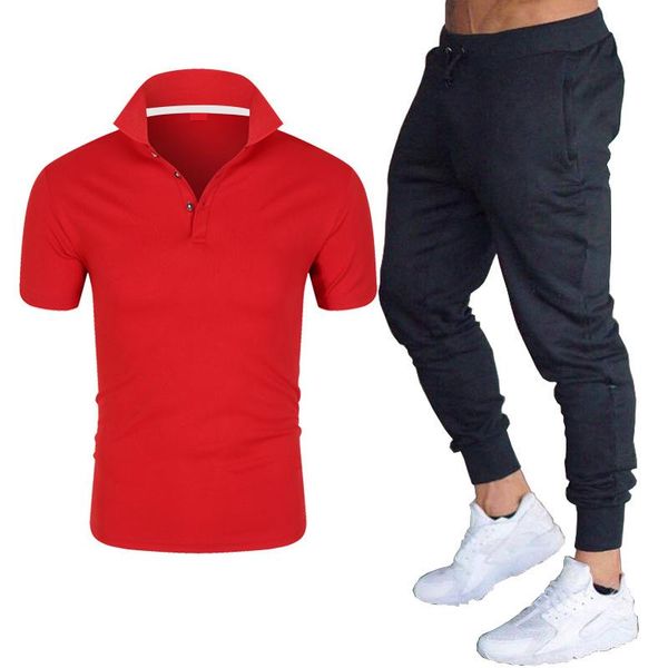 running sets mens summer 2 piece outfit sport set 2021 shirt + sweatpants sweatsuits casual fashion clothing male tracksuit, Black;blue
running sets mens summer 2 piece outfit sport set 2021 shirt + sweatpants sweatsuits casual fashion clothing male tracksuit, Black;blue
