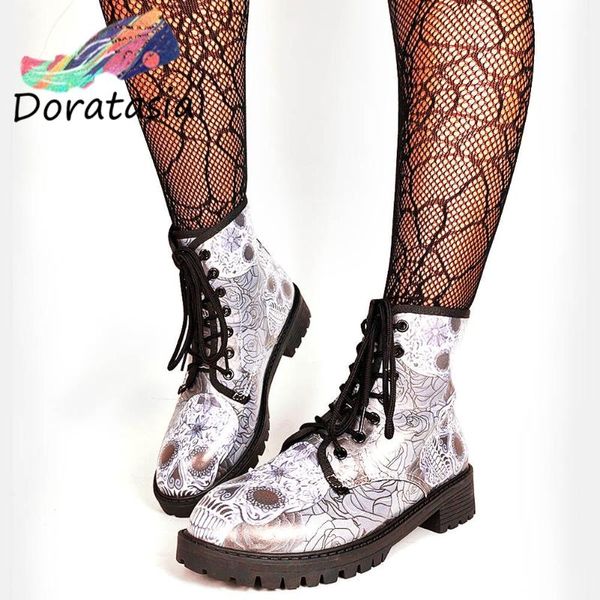 boots doratasia ins women lace up round toe punk cool gothic shoes stylish big size 43 skull motorcycle, Black
boots doratasia ins women lace up round toe punk cool gothic shoes stylish big size 43 skull motorcycle, Black