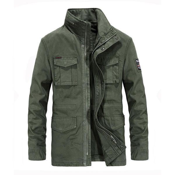 men's jackets tactical military jacket men winter pilot army cotton coat autumn casual multi-pocket cargo slim fit, Black;brown
men's jackets tactical military jacket men winter pilot army cotton coat autumn casual multi-pocket cargo slim fit, Black;brown