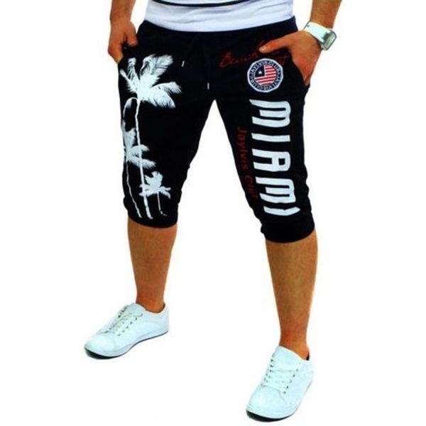 men's shorts summer drawstring elastic waist fashion print design leisure sports pants 5 colors, White;black
men's shorts summer drawstring elastic waist fashion print design leisure sports pants 5 colors, White;black