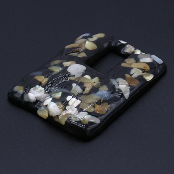 charms selling natural shell gravel plus resin rectangular pendant diy making necklace bracelet jewelry 50x70mm, Bronze;silver
charms selling natural shell gravel plus resin rectangular pendant diy making necklace bracelet jewelry 50x70mm, Bronze;silver