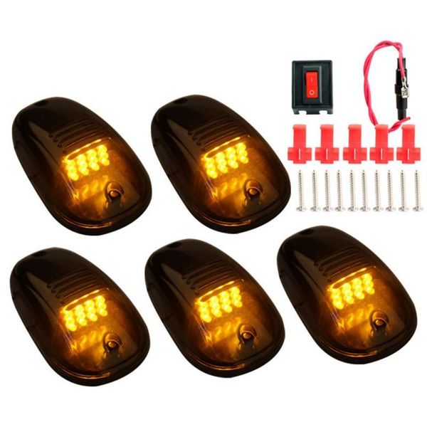 interior&external lights 5pcs car roof mouse lamp auto led smoked black shell lamps full strip signal
interior&external lights 5pcs car roof mouse lamp auto led smoked black shell lamps full strip signal