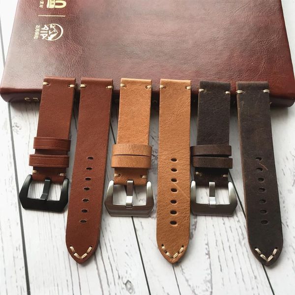 watch bands 22mm italy leather handmade vintage black brown calf strap, retro watchband for pam and big
watch bands 22mm italy leather handmade vintage black brown calf strap, retro watchband for pam and big
