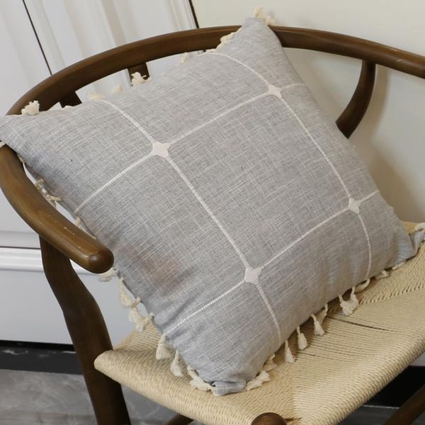 soft cushion covers 100% cotton pillow cover bohemia style square pillowcase gray pillow case lace edge home sofa decor 45*45cm
soft cushion covers 100% cotton pillow cover bohemia style square pillowcase gray pillow case lace edge home sofa decor 45*45cm