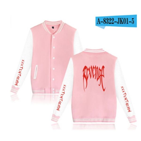 men revenge kill baseball jacket xxxtentacion autumn winter casual sports jackets, Black;brown
men revenge kill baseball jacket xxxtentacion autumn winter casual sports jackets, Black;brown