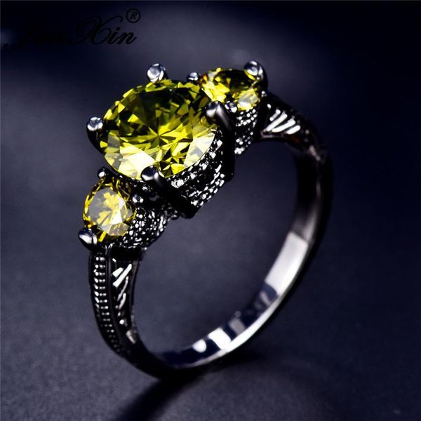 wedding rings junxin wholesale multicolor birthstone for women black gold round purple green blue zircon stone ring female gifts, Slivery;golden
wedding rings junxin wholesale multicolor birthstone for women black gold round purple green blue zircon stone ring female gifts, Slivery;golden
