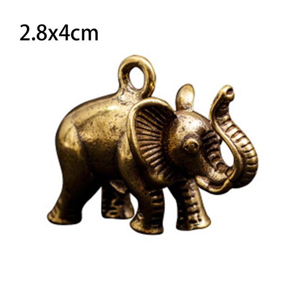 decorative objects & figurines retro cute pure copper brass solid elephant keychain chain pendant crafts decoration miniatures decor
decorative objects & figurines retro cute pure copper brass solid elephant keychain chain pendant crafts decoration miniatures decor