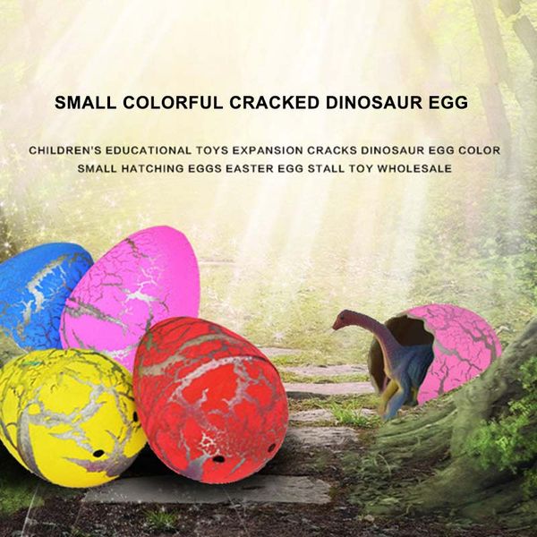 60 Pcs/set Magic Water Growing Egg Hatching Colorful Dinosaur Add Cracks Grow Eggs Cute Children Kids Toy
60 Pcs/set Magic Water Growing Egg Hatching Colorful Dinosaur Add Cracks Grow Eggs Cute Children Kids Toy