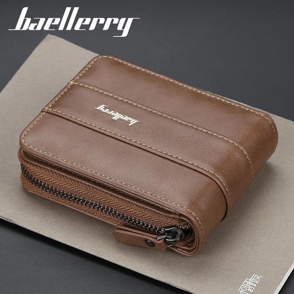 fashion brown men's wallet leather card holder zipper men wallets and purses for coins money bag, Red;black
fashion brown men's wallet leather card holder zipper men wallets and purses for coins money bag, Red;black