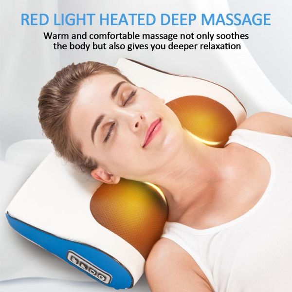 electric massagers multifunctional cervical spine massage instrument, neck full body cushion household massager universal type 
electric massagers multifunctional cervical spine massage instrument, neck full body cushion household massager universal type