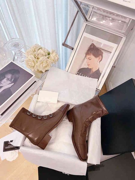 boots 2022 women leather ankle boot wonderland ranger designer lady buckle canvas strap lace-up rubber outsole flat booties size 35-40 qpe3, Black
boots 2022 women leather ankle boot wonderland ranger designer lady buckle canvas strap lace-up rubber outsole flat booties size 35-40 qpe3, Black