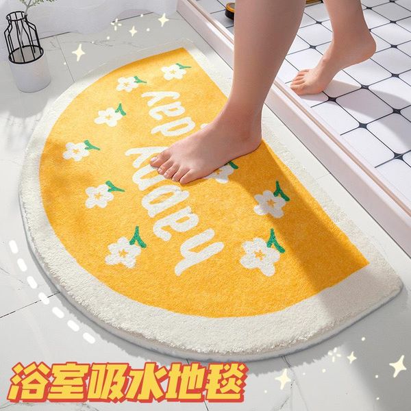bath mats creative semicircle cartoon small flower bathroom mat non-slip quick-drying carpet wash bathtub shower room door
bath mats creative semicircle cartoon small flower bathroom mat non-slip quick-drying carpet wash bathtub shower room door