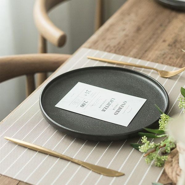 dishes & plates black ceramic plate western steak dinnerware matte scratch-resistant pendulum restaurant fruit tableware
dishes & plates black ceramic plate western steak dinnerware matte scratch-resistant pendulum restaurant fruit tableware