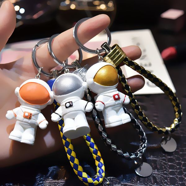 2021 fashion keychain new creative astronaut keychain woven leather rope pendant wandering earth doll bag pendant, Slivery;golden
2021 fashion keychain new creative astronaut keychain woven leather rope pendant wandering earth doll bag pendant, Slivery;golden