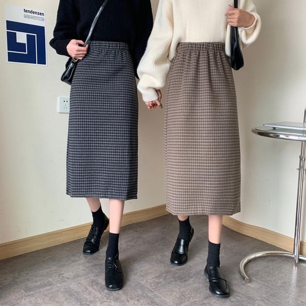 2021 new a line japanese harajuku autumn winter women skirt high waist solid female streetwear elegant long skirts plus 646t, Black
2021 new a line japanese harajuku autumn winter women skirt high waist solid female streetwear elegant long skirts plus 646t, Black