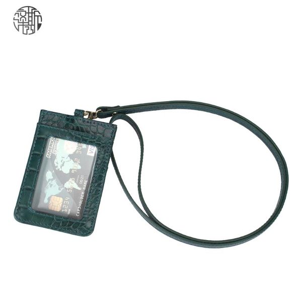 card holders zenos women's s holder leather id badge case crocodile pattern detachable neck lanyard name cards cover, Brown;gray
card holders zenos women's s holder leather id badge case crocodile pattern detachable neck lanyard name cards cover, Brown;gray