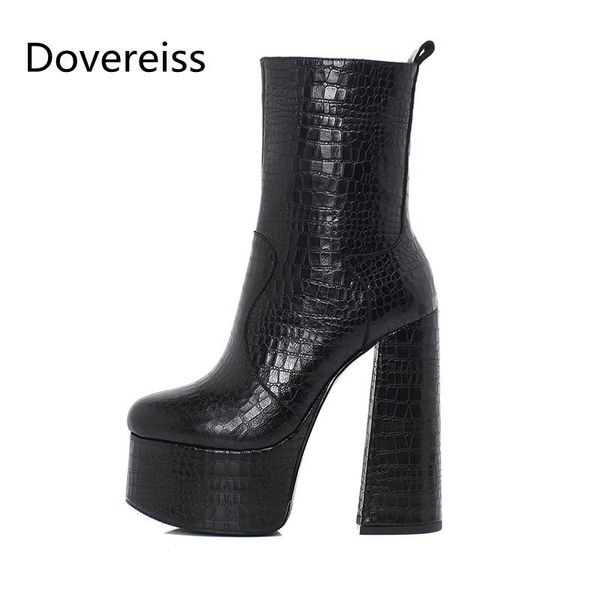 boots dovereiss fashion women's shoes winter concise pure color suede platform block heels zipper short 33-43, Black
boots dovereiss fashion women's shoes winter concise pure color suede platform block heels zipper short 33-43, Black