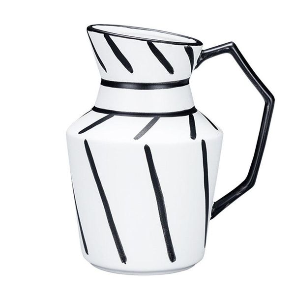 vases nordic hand painted portable flower pot modern minimalist black white art vase home wedding deskdecoration gift
vases nordic hand painted portable flower pot modern minimalist black white art vase home wedding deskdecoration gift