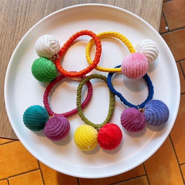 korean children's cute colorful pom ball rubber band hair rope headdress fashion sweet girl princess ponytail hair accessories, Slivery;white
korean children's cute colorful pom ball rubber band hair rope headdress fashion sweet girl princess ponytail hair accessories, Slivery;white