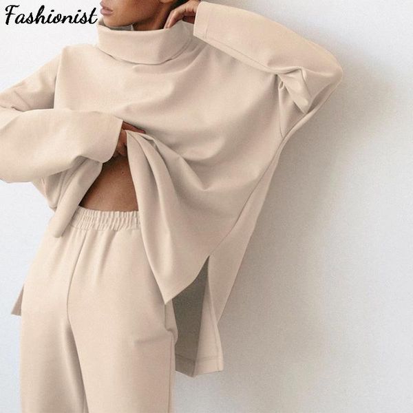 plain elegant womens suits long sleeve pullover and elastic waist trousers 2 piece outfits casual ladies knitted set, White
plain elegant womens suits long sleeve pullover and elastic waist trousers 2 piece outfits casual ladies knitted set, White