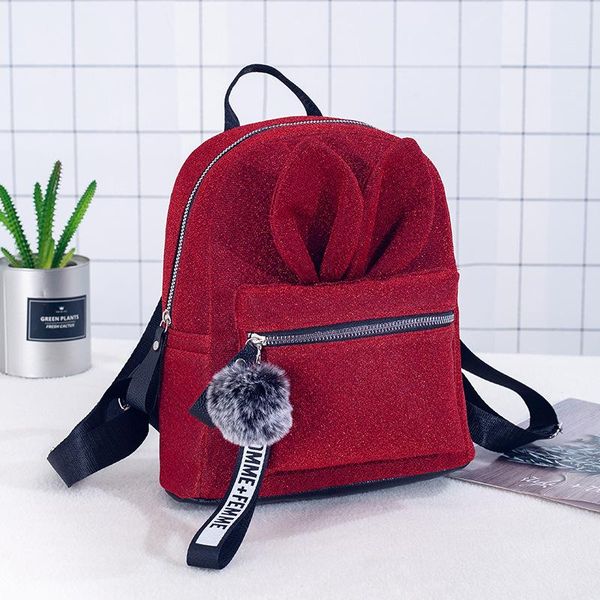 outdoor bags 2021 style eared pu shoulder bag korean-style trend women's backpack purse
outdoor bags 2021 style eared pu shoulder bag korean-style trend women's backpack purse