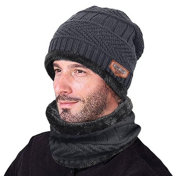 scarves men warm beanie winter thicken hat and scarf two-piece knit windproof cap accessories for male bonnet garcon hiver, Blue;gray
scarves men warm beanie winter thicken hat and scarf two-piece knit windproof cap accessories for male bonnet garcon hiver, Blue;gray