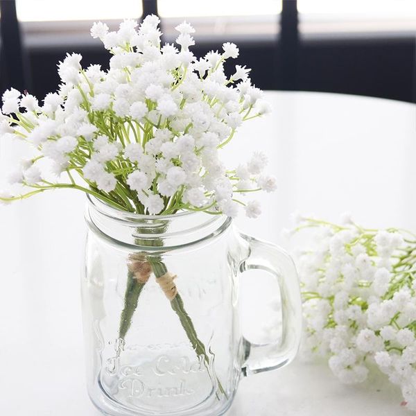 decorative flowers & wreaths 1pcs artificial bouquet fake flower white gypsophila wedding birthday party diy bride bouquets home decoration
decorative flowers & wreaths 1pcs artificial bouquet fake flower white gypsophila wedding birthday party diy bride bouquets home decoration