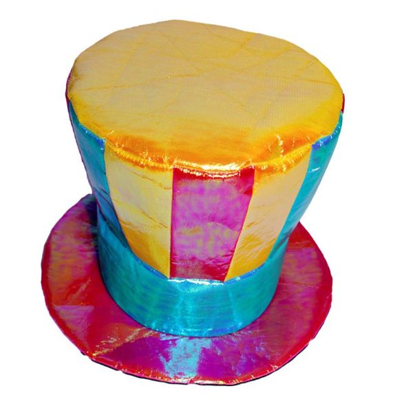 stingy brim hats magic hat straight barrel gold cloth flat clown splicing sports sequin headgear, Blue;gray
stingy brim hats magic hat straight barrel gold cloth flat clown splicing sports sequin headgear, Blue;gray
