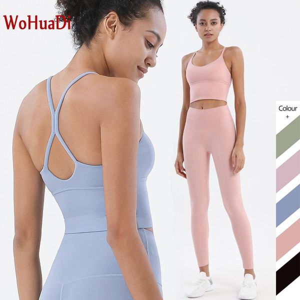 wohuadi women sport suit gym set sling sports bra yoga set female gym clothing fitness workout 2pcs, White;red
wohuadi women sport suit gym set sling sports bra yoga set female gym clothing fitness workout 2pcs, White;red