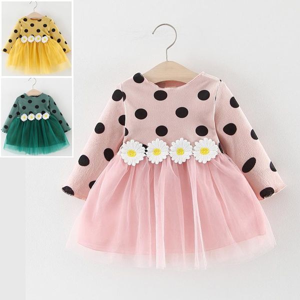 girl's dresses floral dots mesh born infant clothes baby girl party dress princess long sleeve tutu ball gown kid vestido infantil, Red;yellow
girl's dresses floral dots mesh born infant clothes baby girl party dress princess long sleeve tutu ball gown kid vestido infantil, Red;yellow