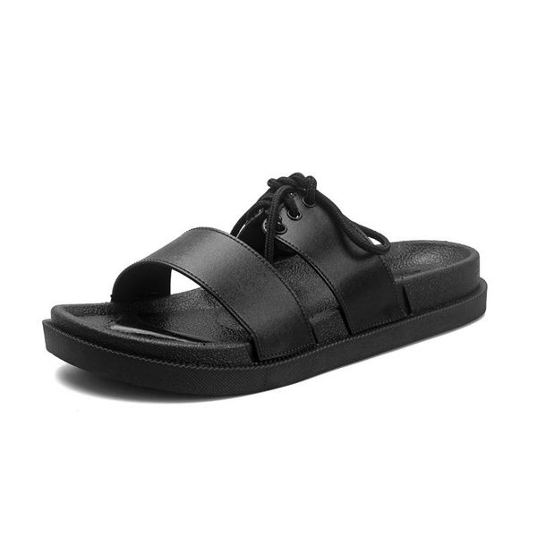 slippers men's fashion casual beach shoes out doors summer pu sandale homme white black size 35-45
slippers men's fashion casual beach shoes out doors summer pu sandale homme white black size 35-45