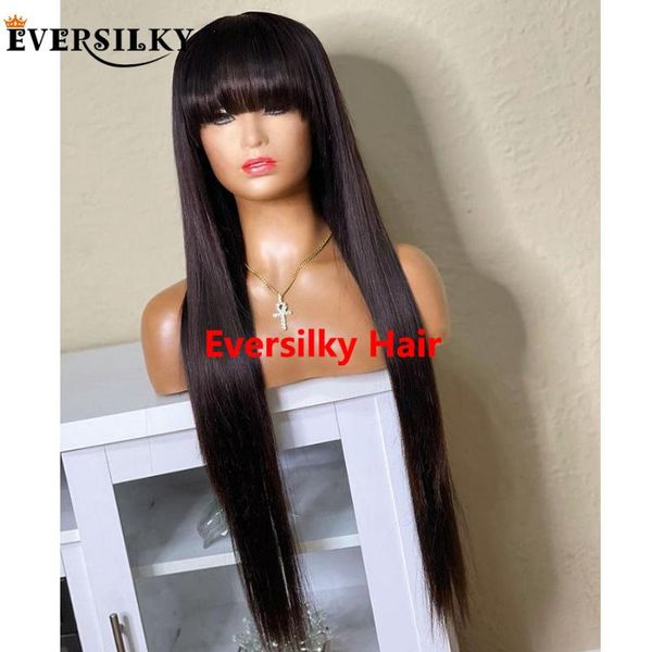 lace wigs 250density thick bangs silky straight natural color 13x6 front human hair for black women glueless fringe, Black;brown
lace wigs 250density thick bangs silky straight natural color 13x6 front human hair for black women glueless fringe, Black;brown