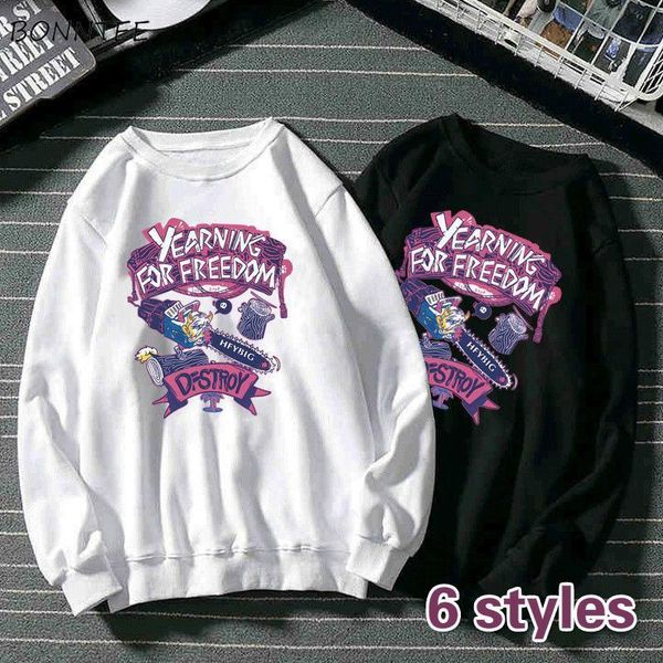 hoodies women harajuku print basic fall spring fashion teens streetwear popular simple femme crewneck sweatshirt, Black
hoodies women harajuku print basic fall spring fashion teens streetwear popular simple femme crewneck sweatshirt, Black
