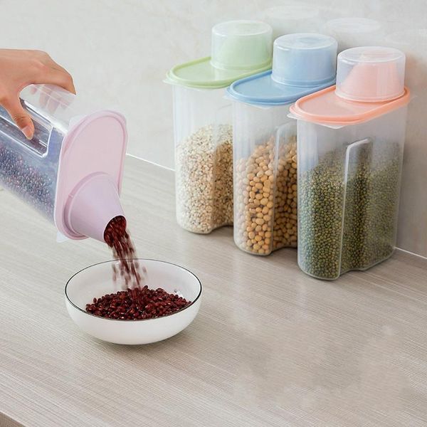 storage bottles & jars large grain tank kitchen food box sealed jar plastic can batch container
storage bottles & jars large grain tank kitchen food box sealed jar plastic can batch container