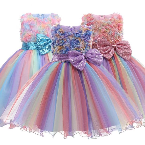 girl's dresses kids girls princess wedding dress bowknot paillette tulle pageant gown birthday party children girl formal outfit, Red;yellow
girl's dresses kids girls princess wedding dress bowknot paillette tulle pageant gown birthday party children girl formal outfit, Red;yellow
