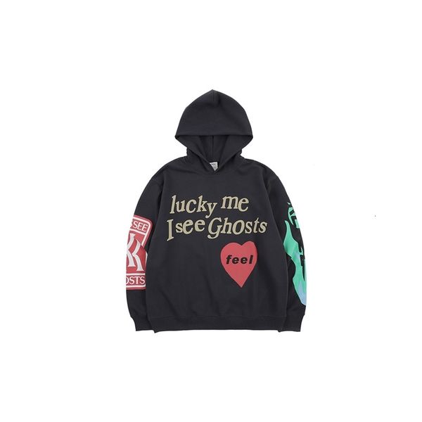 2021 new kanye west crianas ver fantasmas hoodie dos homens pulver moda melhor qualidade camisolas hip hoodies hcv7, Black
2021 new kanye west crianas ver fantasmas hoodie dos homens pulver moda melhor qualidade camisolas hip hoodies hcv7, Black
