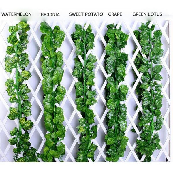 decorative flowers & wreaths 200cm artificial plants creeper green leaf ivy vine for home wedding decor diy hanging garland
decorative flowers & wreaths 200cm artificial plants creeper green leaf ivy vine for home wedding decor diy hanging garland