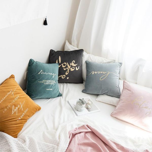 pillow case nordic ins style cushion cover words bronzing pattern velvet soft throw sofa bedside home decor pillows
pillow case nordic ins style cushion cover words bronzing pattern velvet soft throw sofa bedside home decor pillows