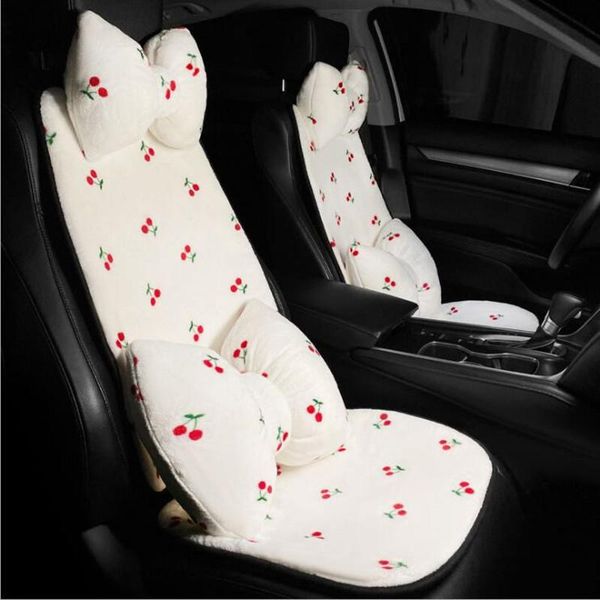 seat cushions quality plush cherry car interior decorations fashion universal winter cushion cover
seat cushions quality plush cherry car interior decorations fashion universal winter cushion cover