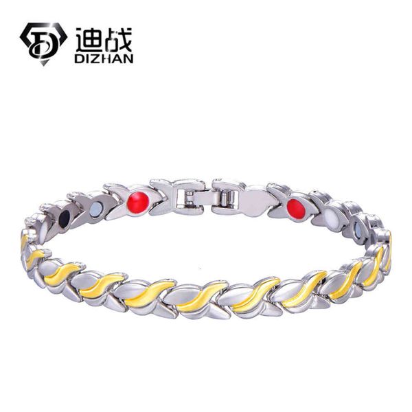 bracelet new jewelry copper gold-plated wave pattern magnet health bracelet exquisite hand decoration, Golden;silver
bracelet new jewelry copper gold-plated wave pattern magnet health bracelet exquisite hand decoration, Golden;silver