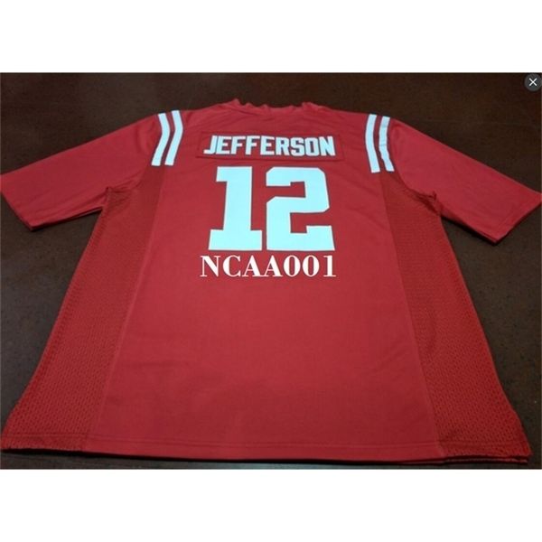 668 #12 red van jefferson ole miss rebels alumni college jersey s-4xlor custom any name or number jersey, Black
668 #12 red van jefferson ole miss rebels alumni college jersey s-4xlor custom any name or number jersey, Black