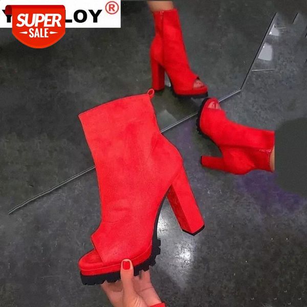 new mid-cut fashion boots baotou high heels women's boots with thick heels female plus size 35-43 shoes for women blackred #ev4k, Black
new mid-cut fashion boots baotou high heels women's boots with thick heels female plus size 35-43 shoes for women blackred #ev4k, Black