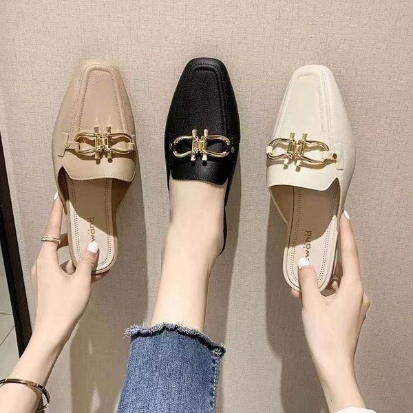 slippers shoes woman's cover toe luxury slides beige heeled sandals 2021 designer flat soft black basic solid fabric back strap
slippers shoes woman's cover toe luxury slides beige heeled sandals 2021 designer flat soft black basic solid fabric back strap