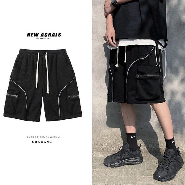men's shorts unique reflective article men summer casual beach short for male japanese fashion korean daily sport running sweatpants, White;black
men's shorts unique reflective article men summer casual beach short for male japanese fashion korean daily sport running sweatpants, White;black