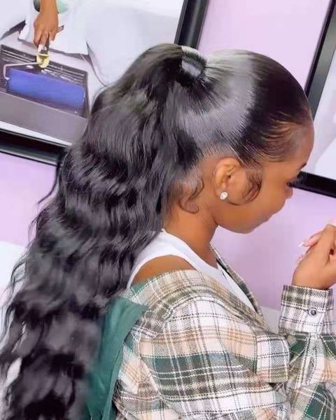 brazilian hair body wave drawstring ponytail human hair non-remy body ponytail extensions 8-26 inch natural color, Black
brazilian hair body wave drawstring ponytail human hair non-remy body ponytail extensions 8-26 inch natural color, Black