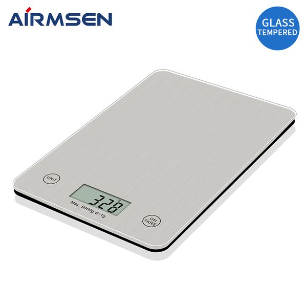 airmsen 11lb/5kg household kitchen scale electronic food scale baking scale measuring tool tempered glass wire ding process
airmsen 11lb/5kg household kitchen scale electronic food scale baking scale measuring tool tempered glass wire ding process